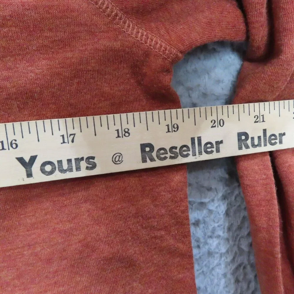 Penguin Munsingwear Shirt Mens Small Orange Knitted Crew Neck Long Sleeve NEW - Picture 6 of 11